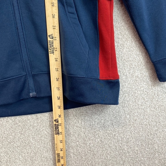 True Religion full zip hoodie M super soft large logo fleece lined casual Y2K - Picture 8 of 12